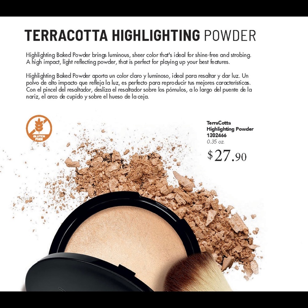 Terra-cotta Highlighter powder